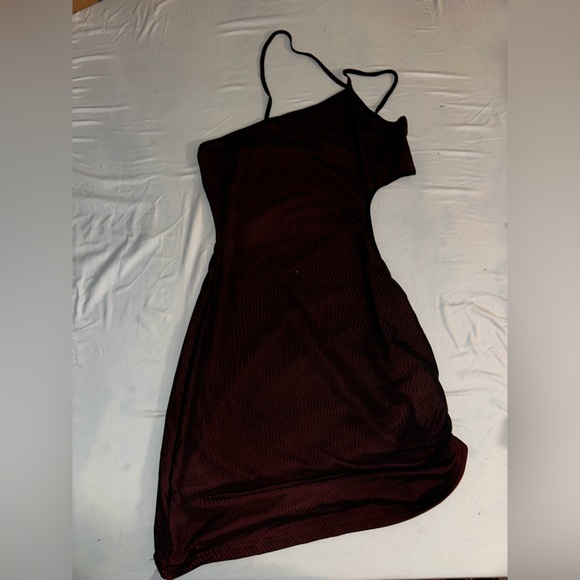 CAPE CLIQUE Women Mini Dress Perspective Mesh Spaghetti Strap - Picture 4 of 5